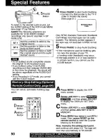 Предварительный просмотр 50 страницы Panasonic Palmcorder PV-DV221 User Manual