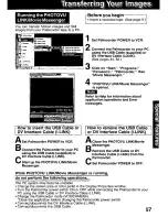 Предварительный просмотр 57 страницы Panasonic Palmcorder PV-DV221 User Manual