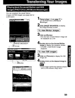 Предварительный просмотр 59 страницы Panasonic Palmcorder PV-DV221 User Manual