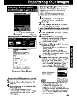 Предварительный просмотр 61 страницы Panasonic Palmcorder PV-DV221 User Manual