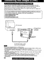 Предварительный просмотр 62 страницы Panasonic Palmcorder PV-DV221 User Manual