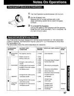 Предварительный просмотр 67 страницы Panasonic Palmcorder PV-DV221 User Manual