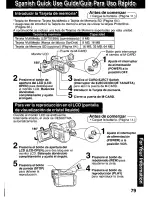 Предварительный просмотр 79 страницы Panasonic Palmcorder PV-DV221 User Manual