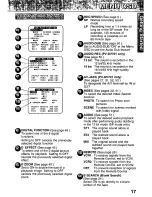 Предварительный просмотр 17 страницы Panasonic Palmcorder PV-DV351 Operating Manual