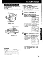 Предварительный просмотр 37 страницы Panasonic Palmcorder PV-DV351 Operating Manual