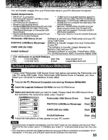 Preview for 55 page of Panasonic Palmcorder PV-DV351 Operating Manual