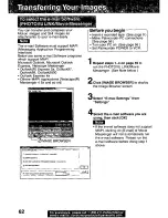 Preview for 62 page of Panasonic Palmcorder PV-DV351 Operating Manual