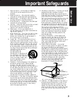 Preview for 3 page of Panasonic Palmcorder PV-DV53 Operating Instructions Manual