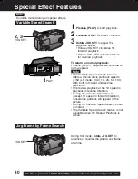 Предварительный просмотр 30 страницы Panasonic Palmcorder PV-DV53 Operating Instructions Manual