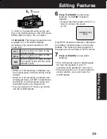 Preview for 39 page of Panasonic Palmcorder PV-DV53 Operating Instructions Manual