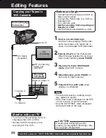 Предварительный просмотр 40 страницы Panasonic Palmcorder PV-DV53 Operating Instructions Manual