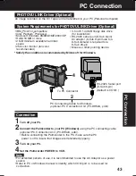 Предварительный просмотр 43 страницы Panasonic Palmcorder PV-DV53 Operating Instructions Manual