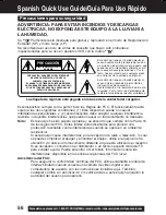 Preview for 56 page of Panasonic Palmcorder PV-DV53 Operating Instructions Manual