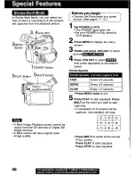 Предварительный просмотр 46 страницы Panasonic Palmcorder PV-DV601 Operating Manual