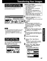 Предварительный просмотр 57 страницы Panasonic Palmcorder PV-DV601 Operating Manual