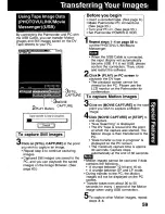 Предварительный просмотр 59 страницы Panasonic Palmcorder PV-DV601 Operating Manual