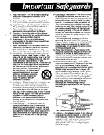 Предварительный просмотр 3 страницы Panasonic Palmcorder PV-DV700 Operating Manual