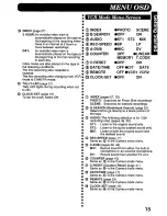 Предварительный просмотр 15 страницы Panasonic Palmcorder PV-DV700 Operating Manual