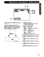 Предварительный просмотр 17 страницы Panasonic Palmcorder PV-DV700 Operating Manual