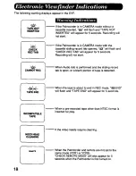 Предварительный просмотр 18 страницы Panasonic Palmcorder PV-DV700 Operating Manual