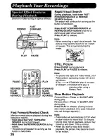 Предварительный просмотр 26 страницы Panasonic Palmcorder PV-DV700 Operating Manual