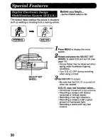 Предварительный просмотр 30 страницы Panasonic Palmcorder PV-DV700 Operating Manual