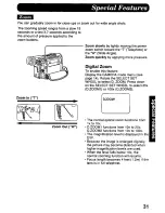 Предварительный просмотр 31 страницы Panasonic Palmcorder PV-DV700 Operating Manual