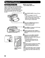 Предварительный просмотр 32 страницы Panasonic Palmcorder PV-DV700 Operating Manual