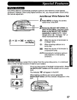 Предварительный просмотр 37 страницы Panasonic Palmcorder PV-DV700 Operating Manual