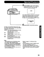 Предварительный просмотр 39 страницы Panasonic Palmcorder PV-DV700 Operating Manual