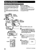 Предварительный просмотр 40 страницы Panasonic Palmcorder PV-DV700 Operating Manual