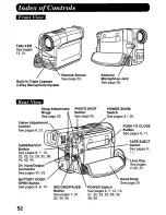 Предварительный просмотр 52 страницы Panasonic Palmcorder PV-DV700 Operating Manual