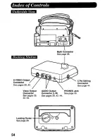 Предварительный просмотр 54 страницы Panasonic Palmcorder PV-DV700 Operating Manual