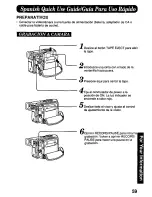 Предварительный просмотр 59 страницы Panasonic Palmcorder PV-DV700 Operating Manual