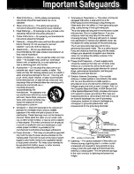 Preview for 3 page of Panasonic Palmcorder PV-DV701 Operating Manual