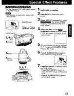 Preview for 25 page of Panasonic Palmcorder PV-DV92 User Manual