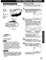 Preview for 49 page of Panasonic Palmcorder PV-DV92 User Manual