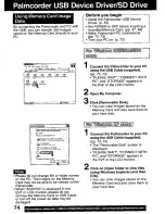 Preview for 74 page of Panasonic Palmcorder PV-DV92 User Manual