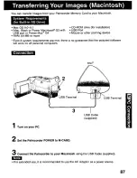 Preview for 87 page of Panasonic Palmcorder PV-DV92 User Manual