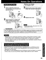 Preview for 91 page of Panasonic Palmcorder PV-DV92 User Manual