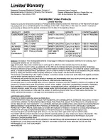 Preview for 64 page of Panasonic Palmcorder PV-DV951 Operating Manual