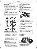 Предварительный просмотр 12 страницы Panasonic Palmcorder PV-GS120 Operating Instructions Manual