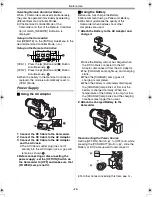 Предварительный просмотр 16 страницы Panasonic Palmcorder PV-GS120 Operating Instructions Manual