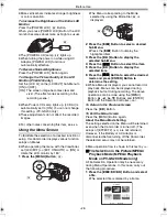 Предварительный просмотр 21 страницы Panasonic Palmcorder PV-GS120 Operating Instructions Manual