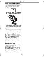 Предварительный просмотр 26 страницы Panasonic Palmcorder PV-GS120 Operating Instructions Manual