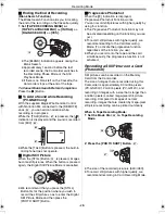 Предварительный просмотр 28 страницы Panasonic Palmcorder PV-GS120 Operating Instructions Manual