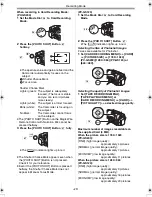 Предварительный просмотр 29 страницы Panasonic Palmcorder PV-GS120 Operating Instructions Manual