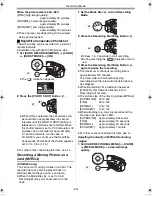 Предварительный просмотр 30 страницы Panasonic Palmcorder PV-GS120 Operating Instructions Manual