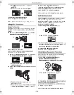 Предварительный просмотр 34 страницы Panasonic Palmcorder PV-GS120 Operating Instructions Manual