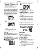 Предварительный просмотр 45 страницы Panasonic Palmcorder PV-GS120 Operating Instructions Manual